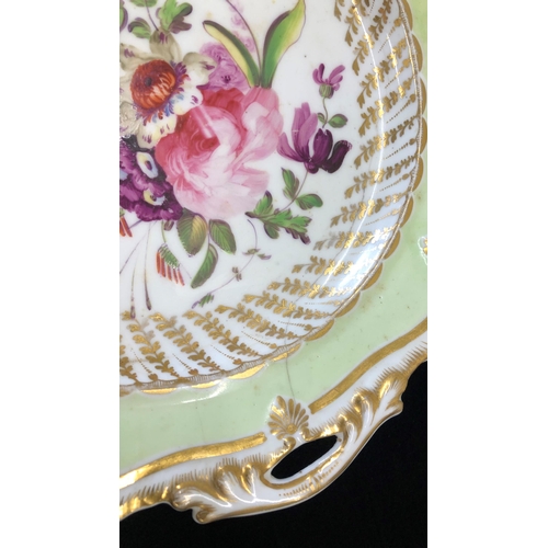 7125 - 5 19th Century china plates. (3 cracked).