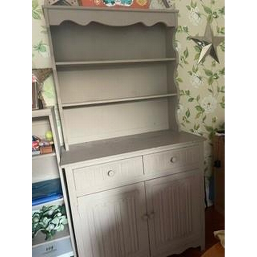 7222 - A painted Ercol dresser (scratches to top), height 180cm, width 96cm. This item is not held by PF Wi... 