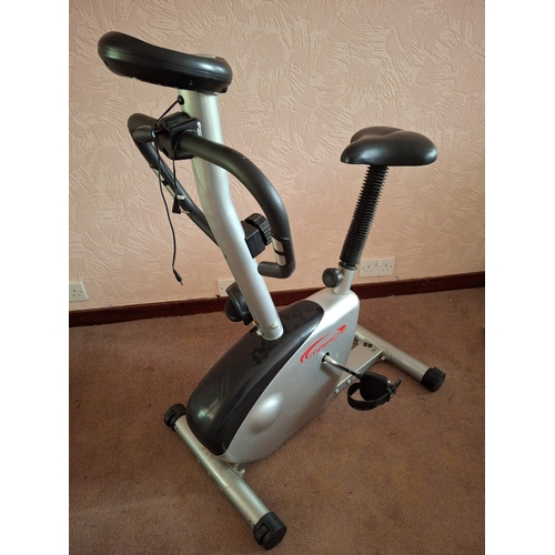 7260 - A Marcy upright exercise bike numbered 2006-04-05. This item is not held by PF Windibank, collection... 