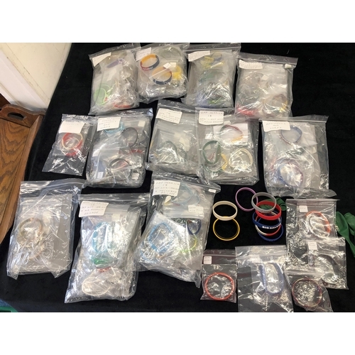 7032 - A quantity of various military rubber wristbands, including Operation Herrick 3 Commando Brigade 201... 