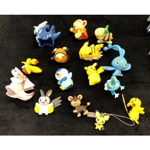 7045 - Various Tomy Pokémon figures, a  Yu-Gi-Oh Trading card game, Duelist Collection and various Gainax H... 