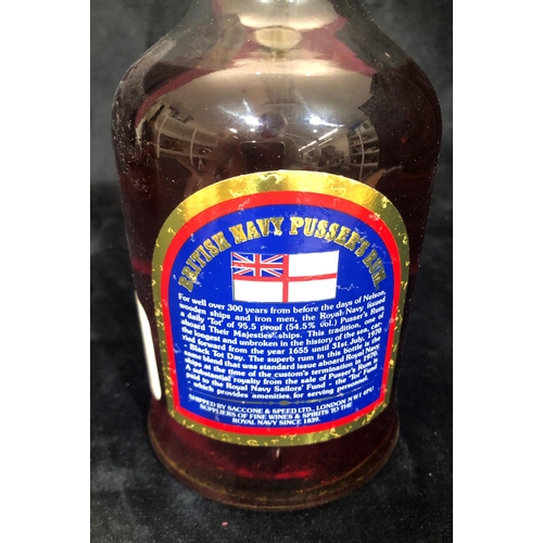 8020 - A bottle of British Navy Pusser's rum.