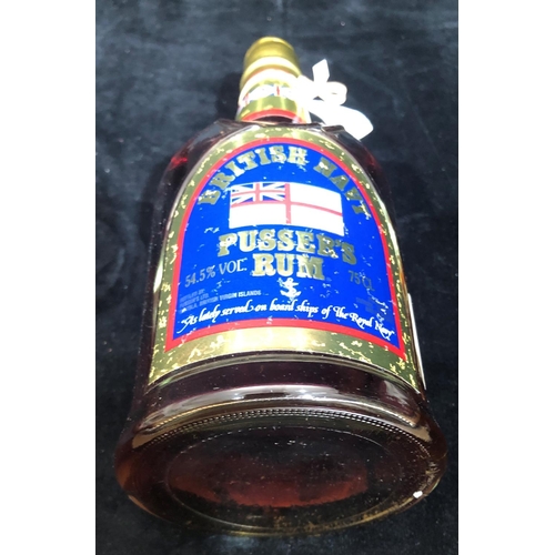 8020 - A bottle of British Navy Pusser's rum.