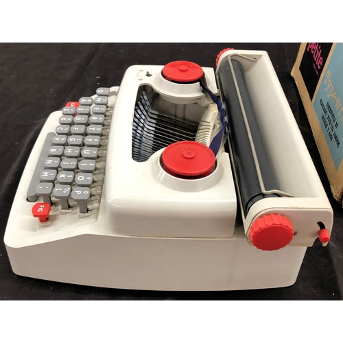 8103 - A Playcraft Petite Typewriter in original box, Serial No. 37747.