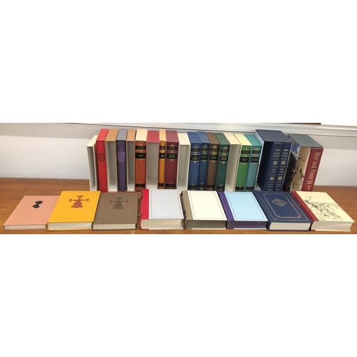 8280 - A collection of Folio books, 4 Thomas Hardy novels, A Memoir of Jane Austin, 12 Anthony Trollope nov... 