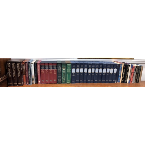 8282 - A quantity of historical Folio books including 12 volumes of 