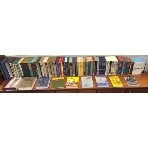 8283 - A quantity of various Folio books, all with slip covers, including, 3 set 