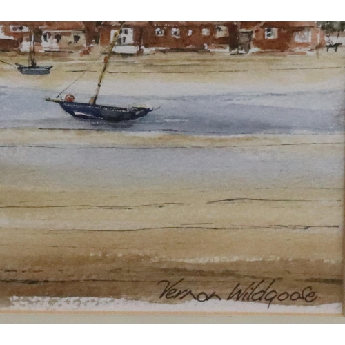 225 - Vernon Wildgoose, 2 marine watercolours 