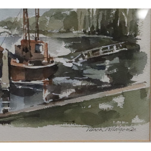 225 - Vernon Wildgoose, 2 marine watercolours 