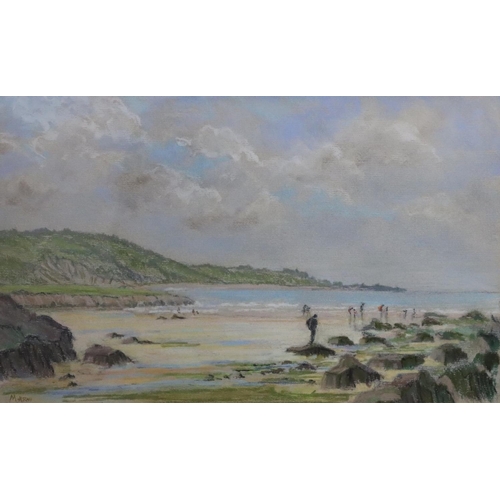 229 - Margaret Arni, a pair of pastels, 21cm x 41cm, 