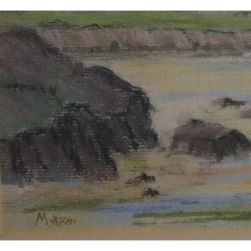 229 - Margaret Arni, a pair of pastels, 21cm x 41cm, 