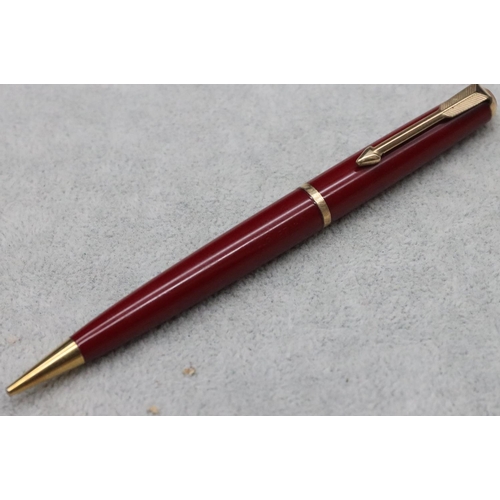 522 - A Parker no. 3, red propelling pencil