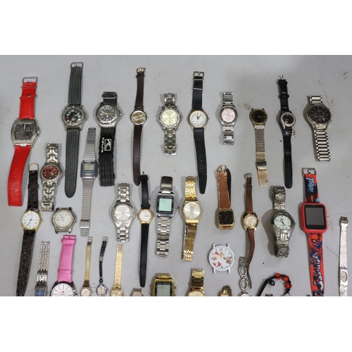 598 - A large quantity of various wristwatches etc.