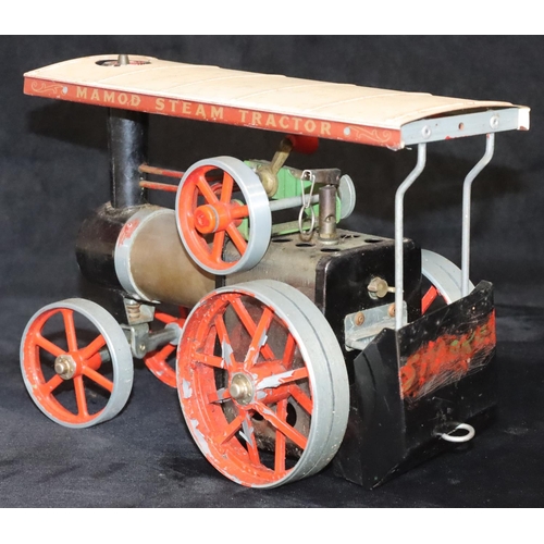 804 - A Mamod steam tractor, 26cm long