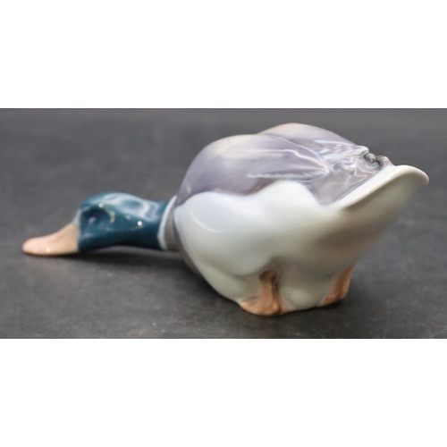 97 - A Royal Copenhagen figure of a Mallard duck, number 120, 18.5cm long