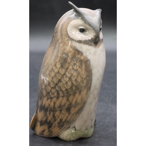 98 - A Royal Copenhagen figure of a long eared owl, number 2999, 14.8cm high