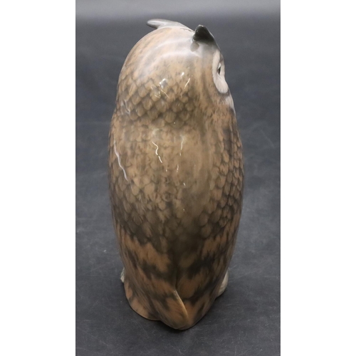 98 - A Royal Copenhagen figure of a long eared owl, number 2999, 14.8cm high