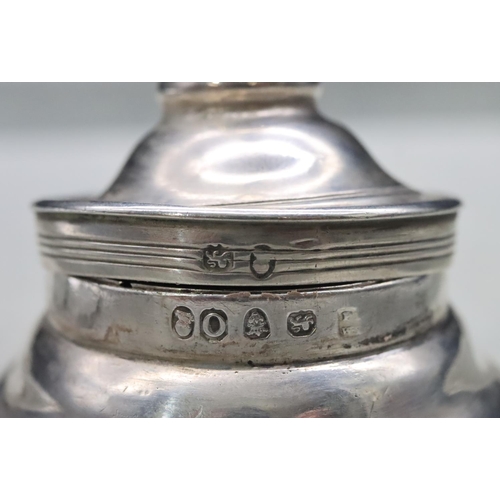 379 - A George III silver wine funnel (repair to rim), 2.6oz