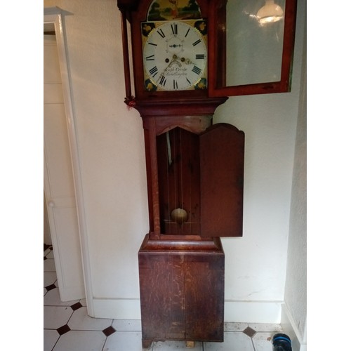 8320 - An English Longcase Grandfather Striking Clock with painted dial circa 1800 – 1825 by Joseph Crosby ... 