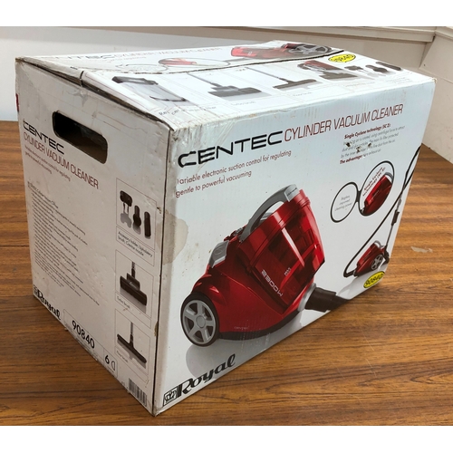 9085 - A Centec Cylinder Vacuum cleaner 2300w, M2827-9, in original packaging (unused).