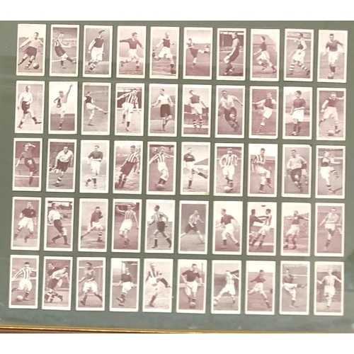 9051 - 3 Lots of sporting themed cigarette cards, all framed, Sporting Champions, Jack Dempsey, Gene Tunney... 