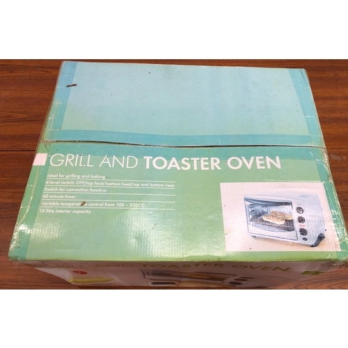 9088 - A Bifinett tabletop oven and grill model KH1139 in original packaging (unused).