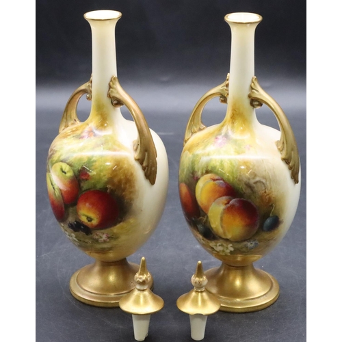 14 - A pair of Royal Worcester 