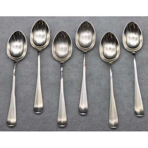 183 - A set of 6 Sheffield silver coffee spoons, 1.5oz