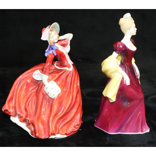 20 - 2 Royal Doulton figurines, 