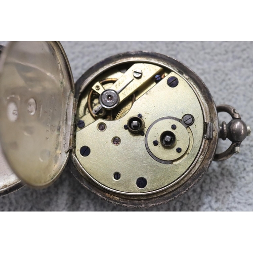 268 - MH Tilley & Son, Dorchester, 925 silver open faced pocket watch (in need of restoration) and a 935 s... 