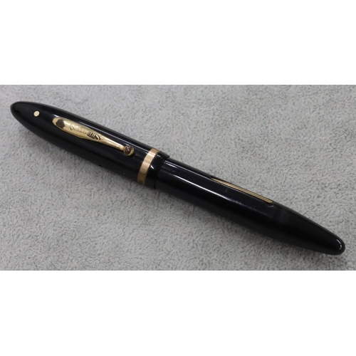 299 - A black Sheaffer fountain pen