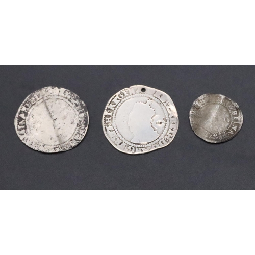 354 - 3 Elizabeth I hammered silver coins