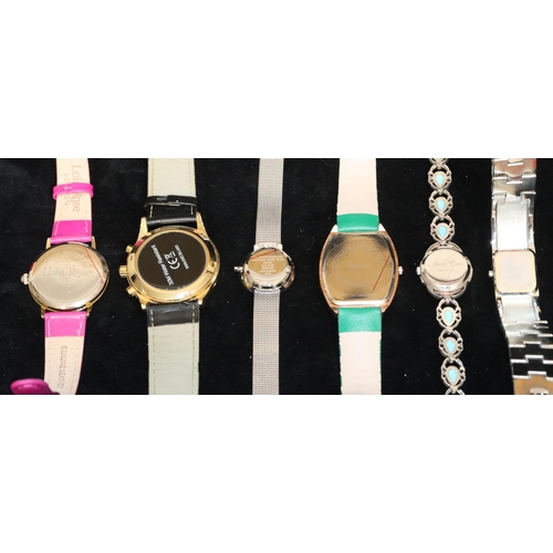 387 - 7 various ladies' modern wristwatches