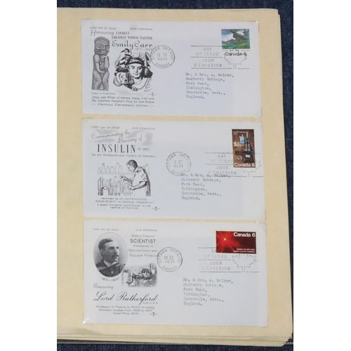 481 - An album of Canadian First Day Covers etc.