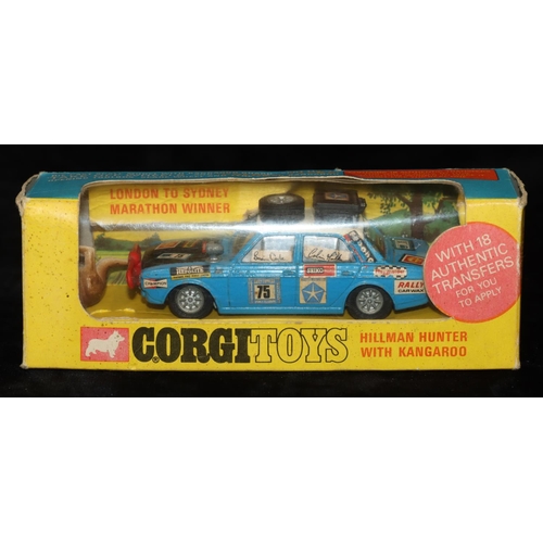 502 - A Corgi Hillman Hunter with Kangaroo 302 (boxed)