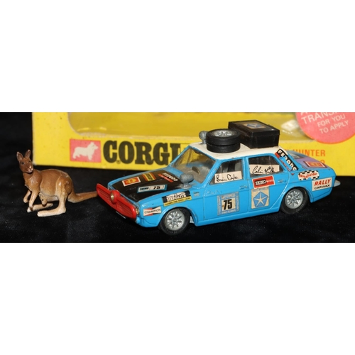 502 - A Corgi Hillman Hunter with Kangaroo 302 (boxed)