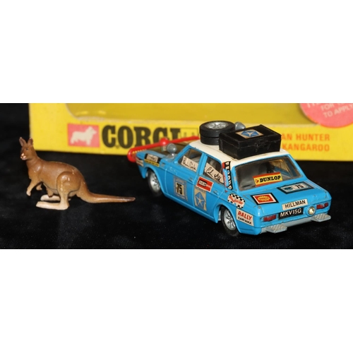 502 - A Corgi Hillman Hunter with Kangaroo 302 (boxed)