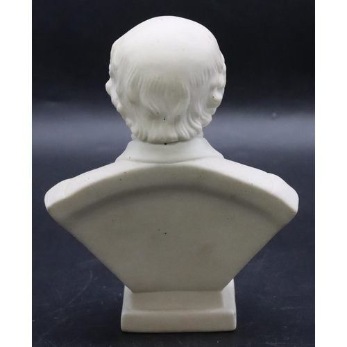 70 - W H Goss white bust, 16.5cm high