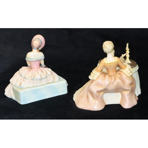 80 - 2 Royal Doulton figurines 