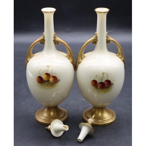 14 - A pair of Royal Worcester 