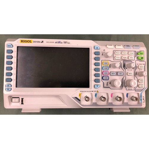 1072 - A Rigol DS1054Z digital oscilloscope, serial  no. DSW1ZA181204785, with cables etc and in original p... 