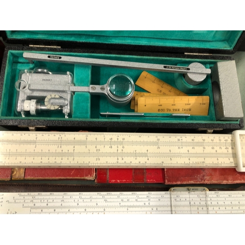 1083 - A quantity of various measuring tools including a Harling London Pantograph, an Engineer Directional... 