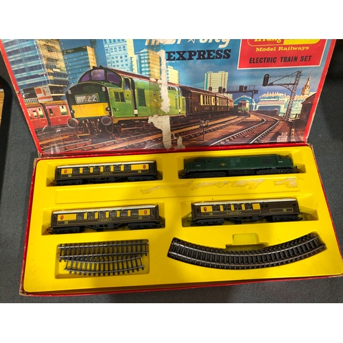 1216 - A Tri-ang Hornby Intercity Express electric train set, boxed (box damaged).