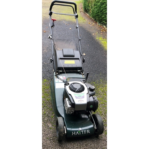 1245 - A Hayter Harrier 41 Autodrive petrol lawn mower, working. This item is not held by PF Windibank, Col... 