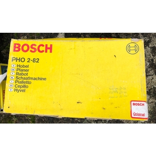 1241 - A Bosch PHO 2-82 planer, a Bosch PST 65 AE Orbital jigsaw, a Bosch PSS 200 A sander, a Bosch PSS 150... 