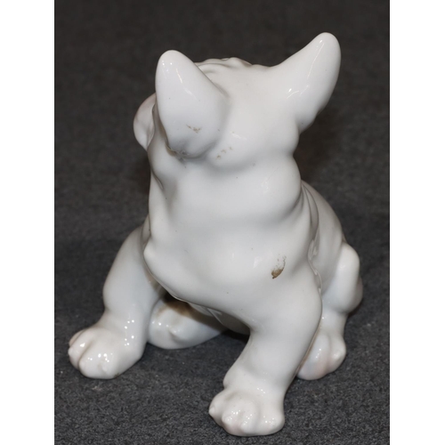 98 - A Bing & Grondahl Copenhagen figure of a seated Bulldog puppy, 1983, 12.8cm high