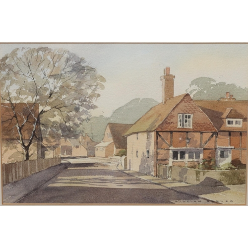 204 - William Barnes, watercolour, 20cm x 30cm, 