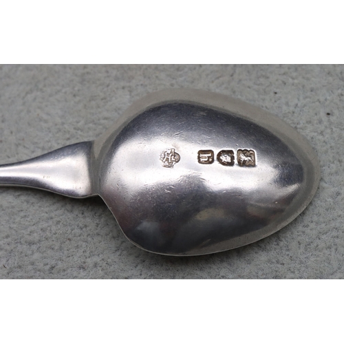 338 - An Edward VII Kate Harris for William Hutton, Liberty & Co. silver and enamelled teaspoon with turqu... 