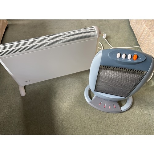 1388 - 2 electric portable heaters.  This item is not held by PF Windibank, Collection from RH4.