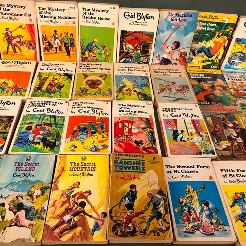 2057 - 30 Enid Blyton children's books and 10 Ladybird children's hard back books.